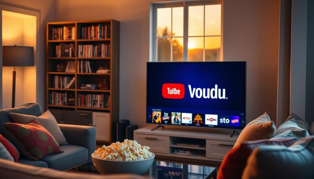Vudu e YouTube streaming gratuito