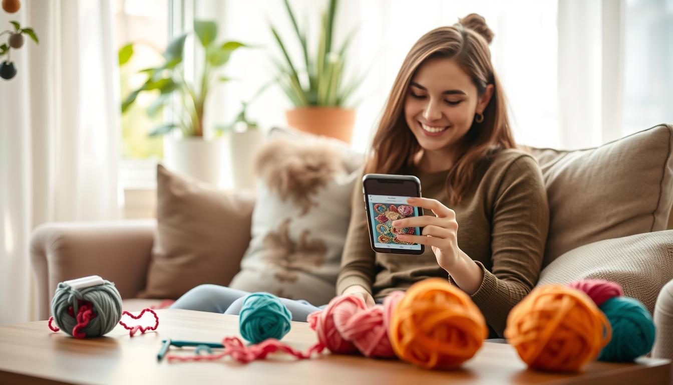 aplicativos gratuitos para aprender crochê