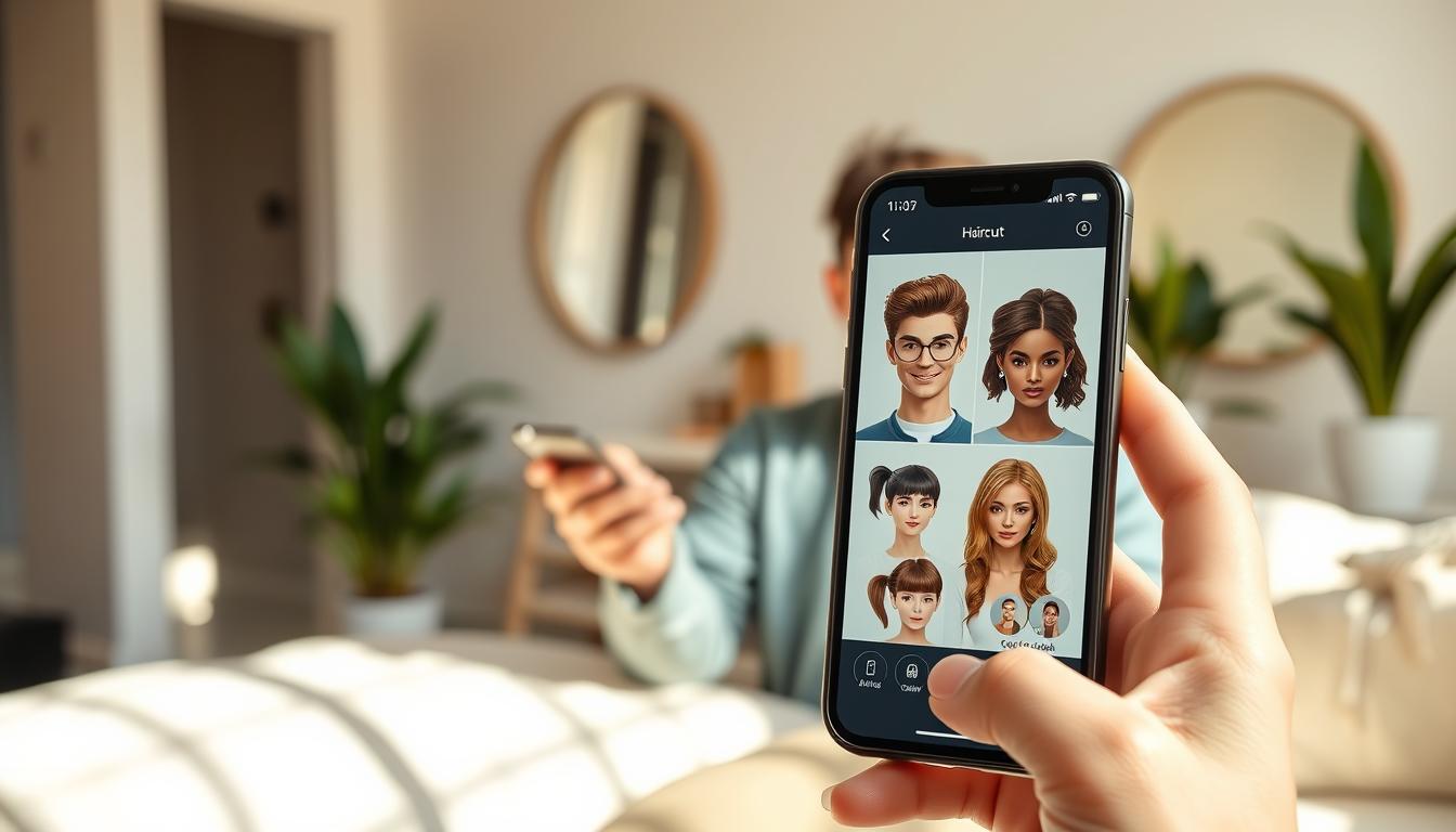 aplicativos gratuitos para corte de cabelo