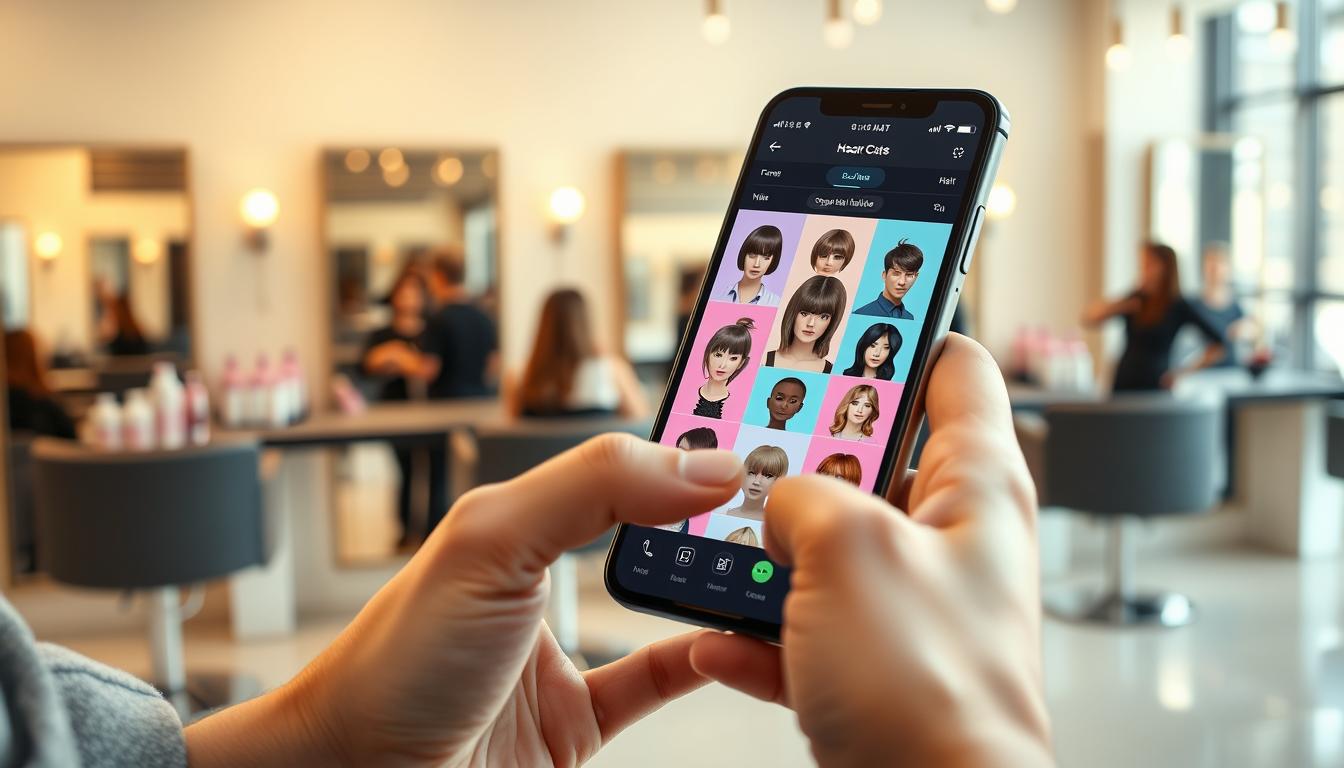aplicativos gratuitos para corte de cabelo