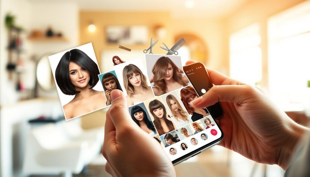 aplicativos para corte de cabelo iOS Android