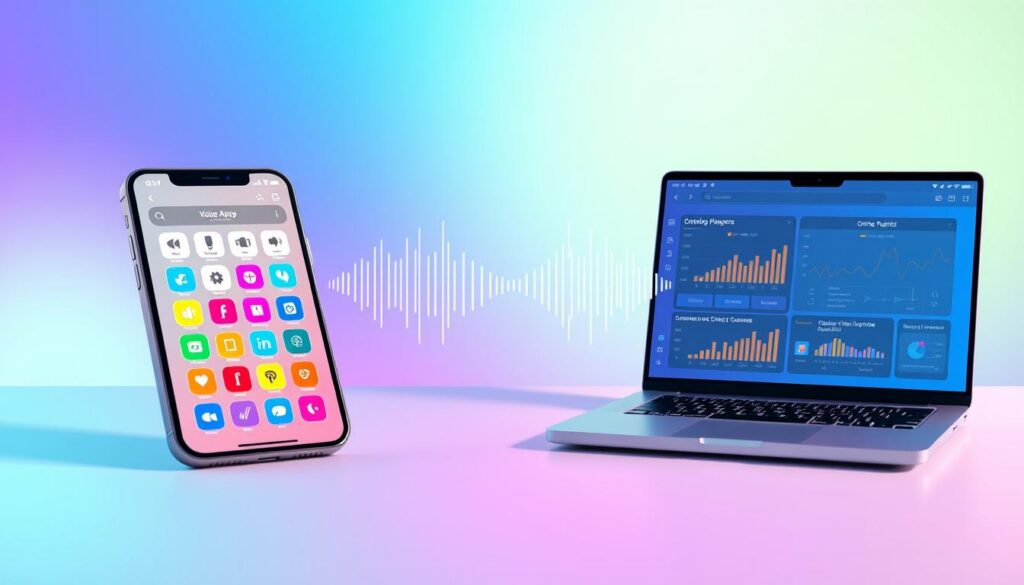 comparativo apps mobile e soluções online