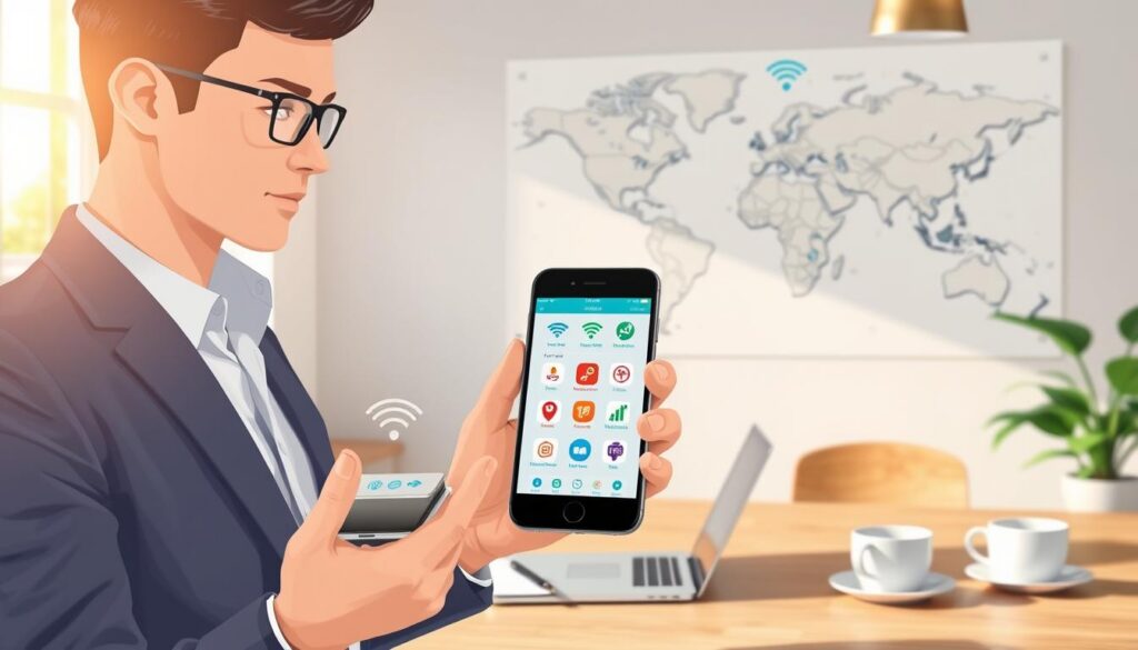 dicas para escolher aplicativo de localização de Wi-Fi