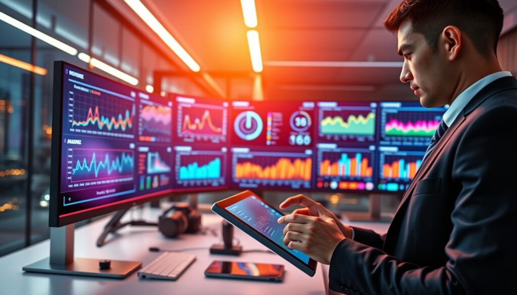 monitoramento desempenho tempo real