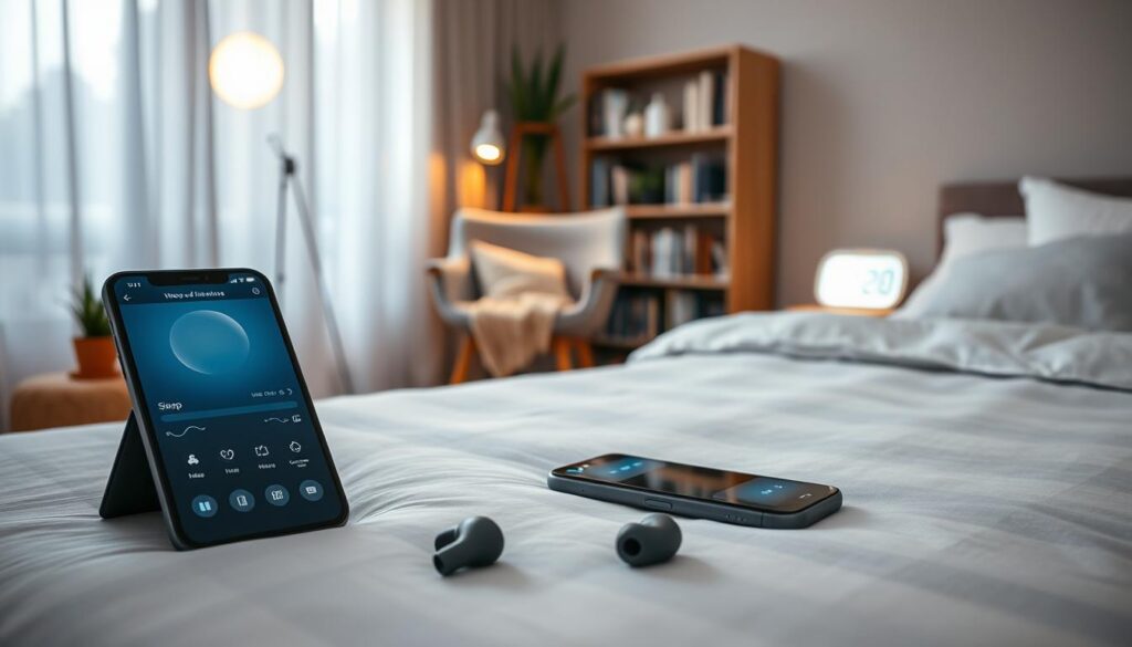 tecnologia e relaxamento para dormir