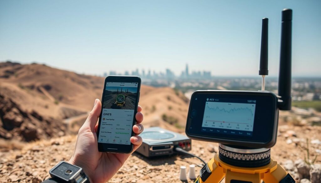tecnologia gnss rtk medição
