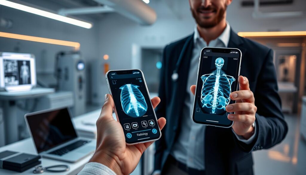 visão geral aplicativos radiologia tecnologia