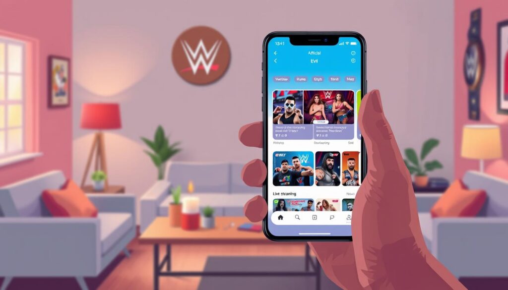 wwe app oficial