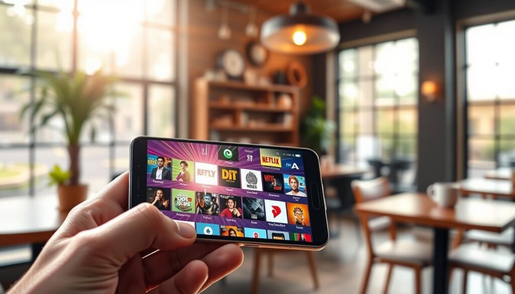 Aplicativos de streaming para Android