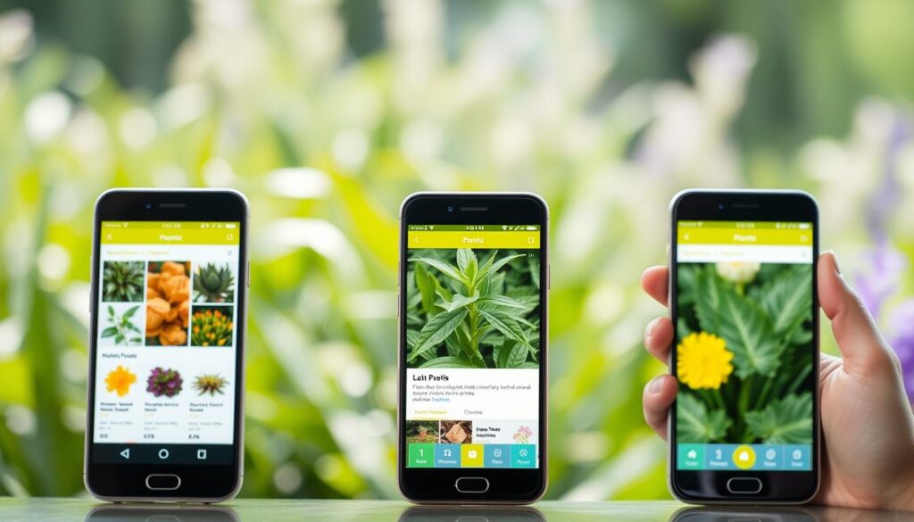 Comparativo de aplicativos para identificar plantas Comparativo de aplicativos para identificar plantas