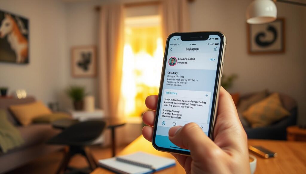 Recuperar mensagens apagadas no Instagram