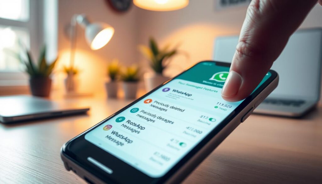 recuperar mensagens apagadas no WhatsApp