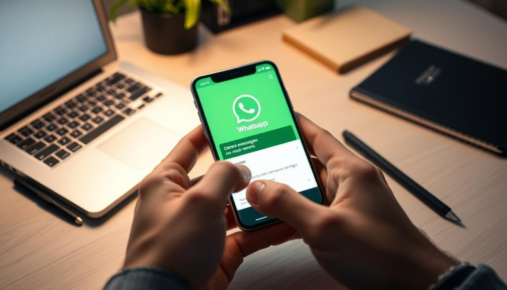 recuperar mensagens apagadas no WhatsApp