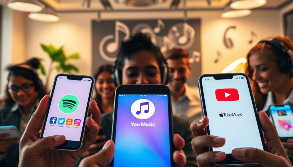 Comparativo entre aplicativos de streaming de música Comparativo entre aplicativos de streaming de música