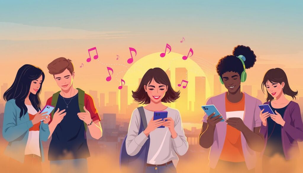 Recursos exclusivos dos aplicativos de música